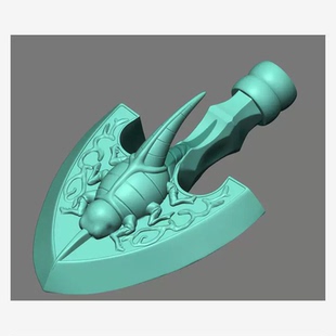 3d打印图纸模型STL摆件JOJO替身之箭虫箭立体雕刻机圆雕图M601