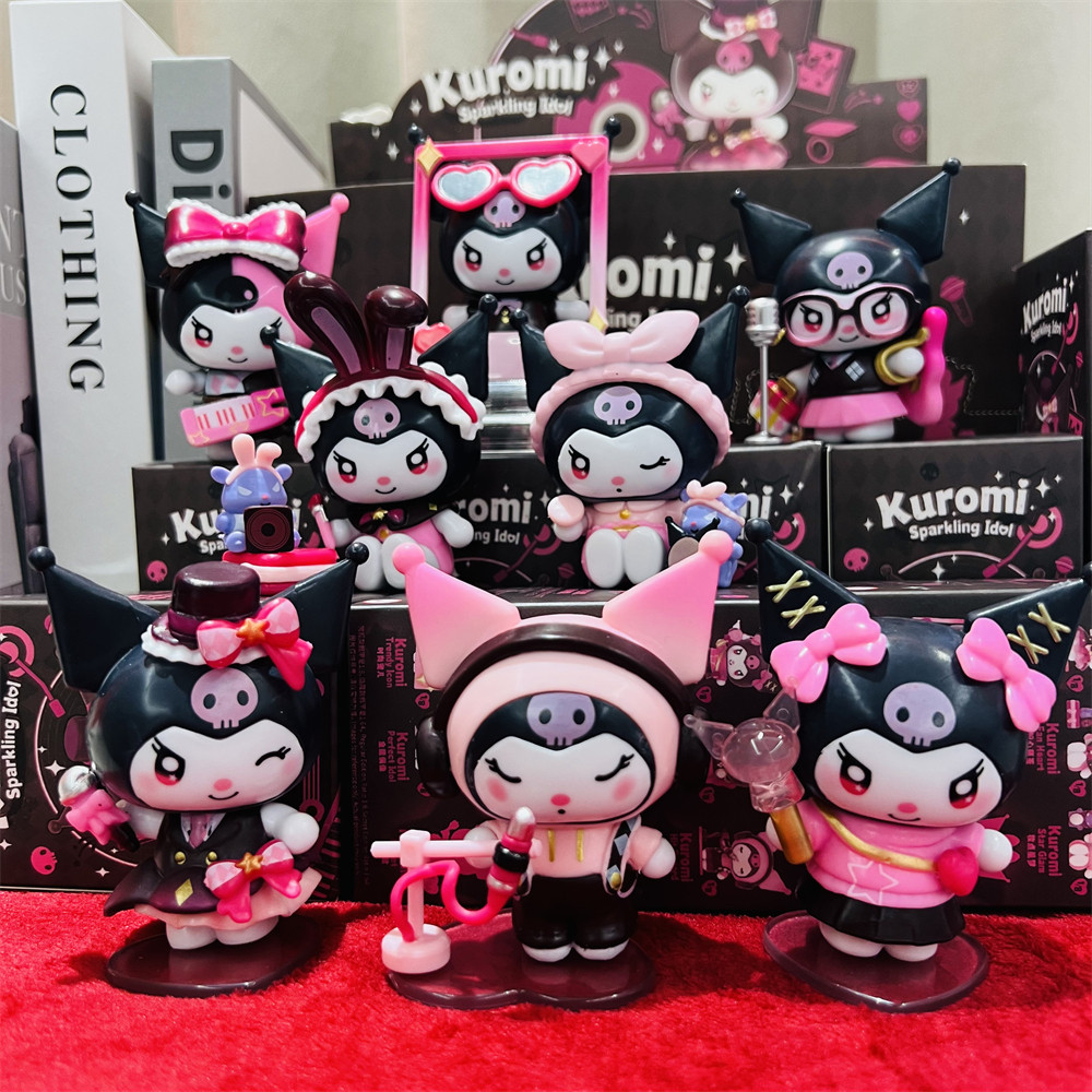 闪闪偶像系列库洛米盲盒生日礼物桌面摆件玩偶玩具手办潮玩公仔,家居饰品,桌面摆件,淘宝优惠券,粉丝福利购,淘宝优惠卷