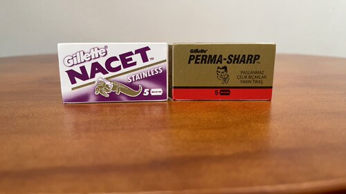 马杀鸡鳄鱼剃须刀片吉列