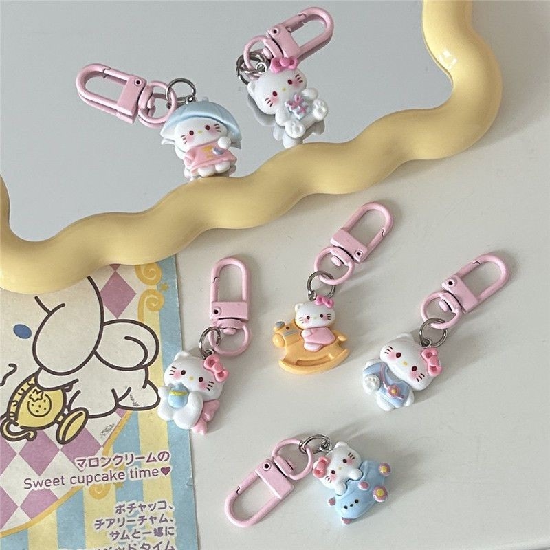 钥匙扣卡通可爱挂件闺蜜小礼物学生书包配饰挂饰小挂件钥匙坠吊坠