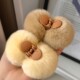 双面可爱小毛球发夹仿獭兔毛抓夹秋冬网红ins毛绒小夹子边夹发饰