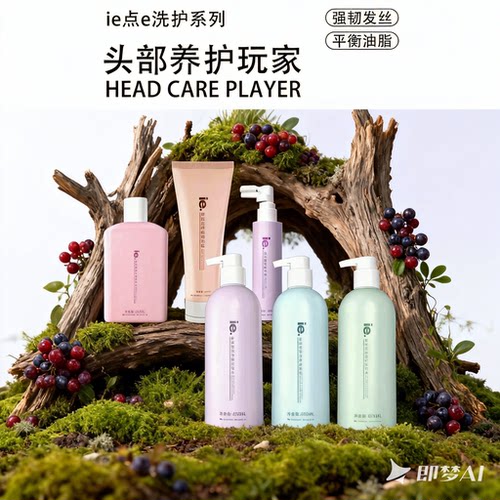 ie点洗发水清爽去油去屑柔顺滋养