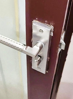 老式厕所门厨房平开门把手无钥匙洗手间通用把手锁室内浴室铝合金