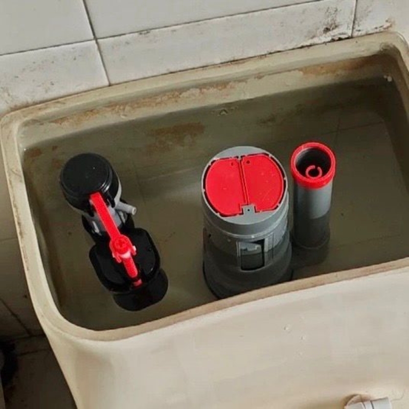 老式进水器冲水箱坐便器蹲便器浮球按键全套排水阀进水阀座便器
