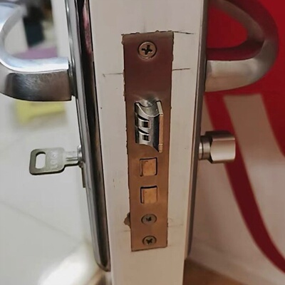 卧室不锈钢配件房间木门房门通用型锁芯锁舌锁体室内锁具家用