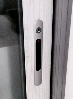 重型小蛮腰带钥匙平移门推拉门窗一字锁推拉门金刚网纱窗门锁