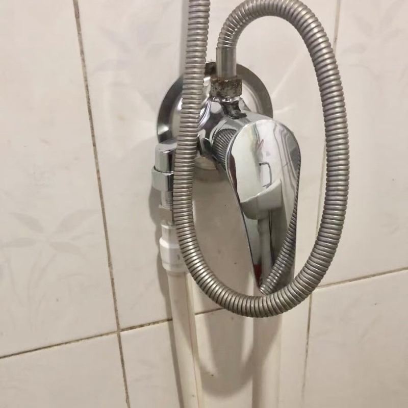 阀门花洒配件阀芯双控热水器开关阀明装水龙头冷热全铜混合阀