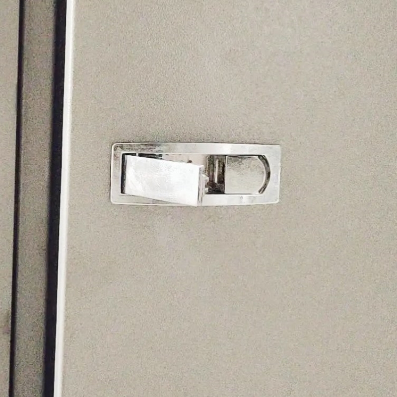 电柜锁高压炉门锁MS606锁具空压机锁机械锁机柜门锁电柜箱弹锁