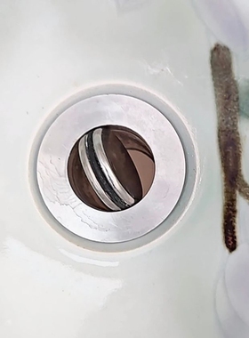 台盆配件弹跳式漏水塞翻板式加厚下水管排水管防爆水池304不锈钢