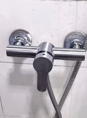 304不锈钢沐浴龙头三联水龙头浴室卫生间洗澡浴缸套装喷头开关