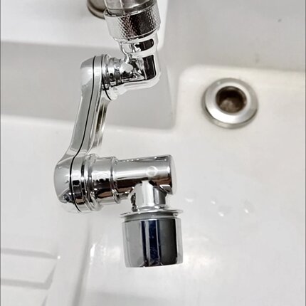 防溅万能水嘴起泡器厨房水龙头接头延伸器面盆出水加长神器万向