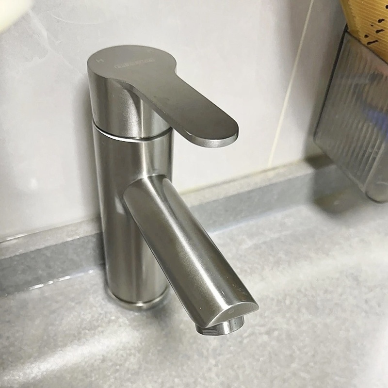 单冷水龙头洗手盆台盆洗手池304不锈钢单孔洗脸盆洗面盆卫生间