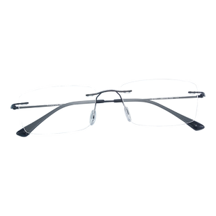 玫瑰的故事陈瑶白晓荷同款无边框镜架素颜高级感商务眼镜框8161K