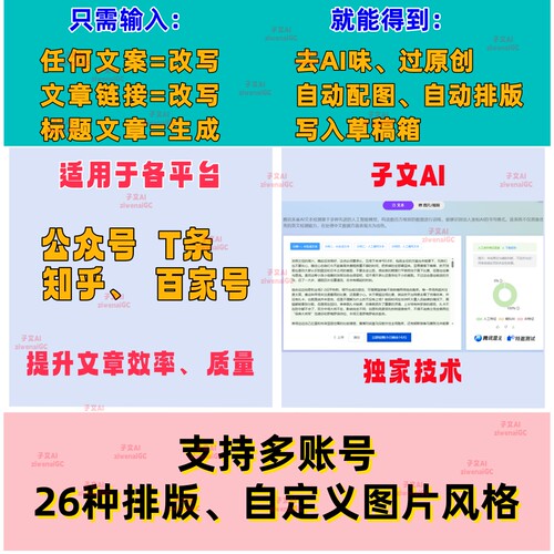 全平台文章写作仿写去AI味过朱雀
