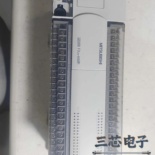 询价·三菱PLC FX2N-64MR-001主机，拆机件，实物拍摄议价-