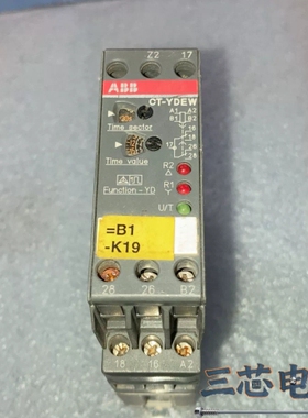 询价·ABB时间继电器CT-YDEW，德国原装，型号1SVR430议价-