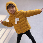 连帽白鸭绒羽绒服 140 120 110 清货 130 160 轻薄款 150 儿童经典