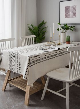 桌布黄色花朵印花餐桌布田园布艺棉布黄色长方形DD99