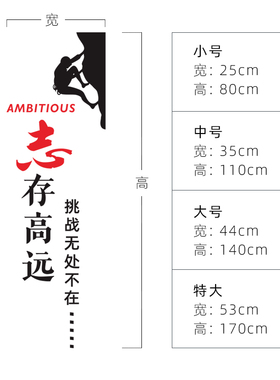 员工团队激励标语励志贴画纸装饰氛围布置公司企业办公室文化墙面