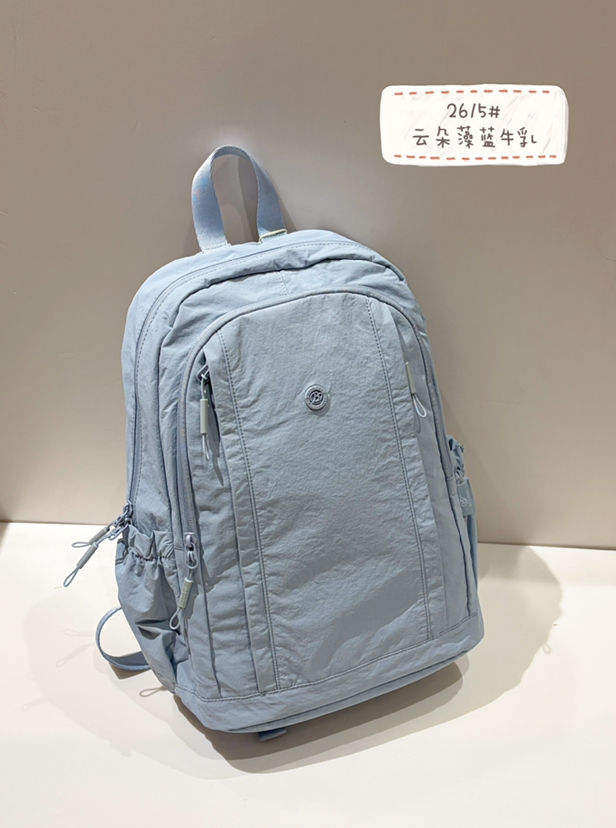 博卜春夏新品泡芙三代降落伞面料2615男女通用多功能中号双肩背包