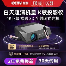 新品才为A12新款投影仪3d立体电影家用客厅4k超高清影院全封闭投