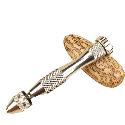 手捻钻手动打孔工具扩孔器 木工diy迷你手工文玩手钻手动打CX428