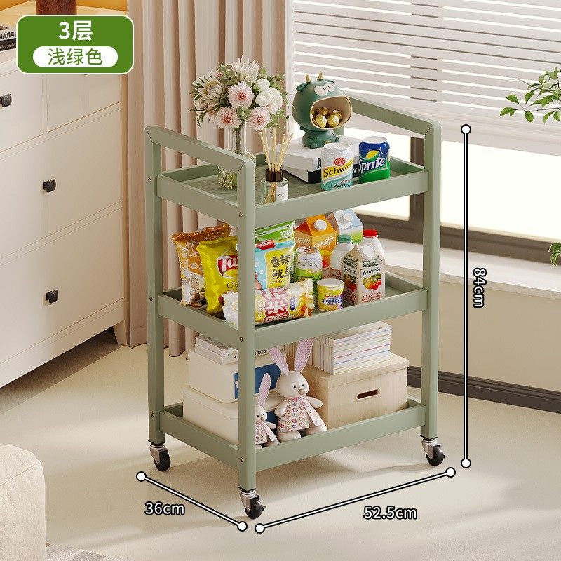 小推车可移动客厅家用零食多层置物架多功能厨房大容量储物收EC36,住宅家具,移动边几/推车,淘宝优惠券,粉丝福利购,淘宝优惠卷