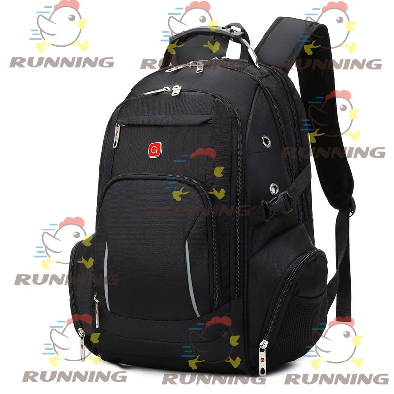 初中生书包男中学生超大容量多层口袋大学防水减负护脊高中生背包