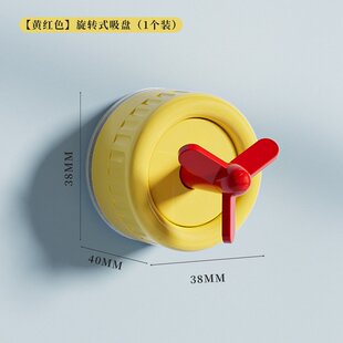旋转真空吸盘挂钩免打孔强力承重无痕粘钩门后厨房浴室卫生间G548
