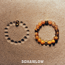 SCHAWLOW肖洛-八风系列土 金虎眼石发晶石手链手串男女同款礼物