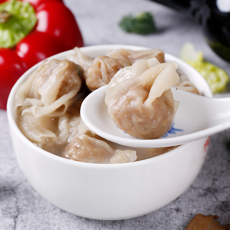 新货珍享肉燕1包500g 古早肉燕太平燕福建福州特色小吃 手工扁肉