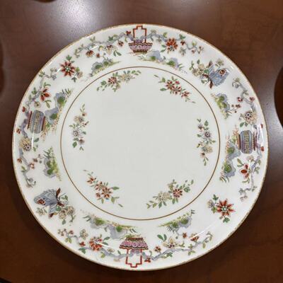 Royal Worcester 皇家伍斯特 1925年中国风格装饰碟 百年收藏老盘