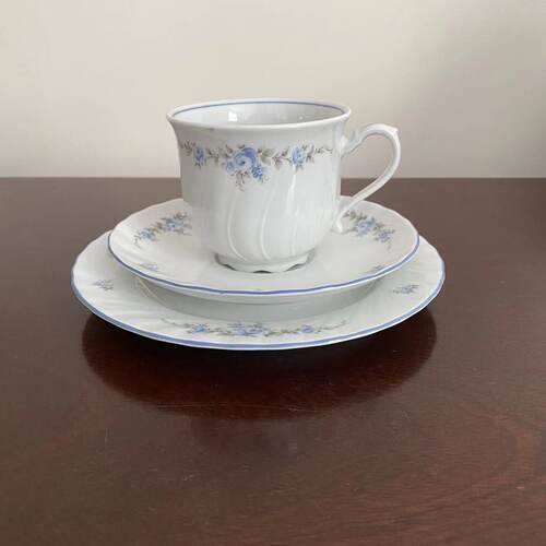 Seltmann Weiden 德国巴伐利亚中古三重奏咖啡杯 收藏瓷下午茶杯