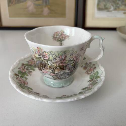 Royal Doulton 皇家道尔顿 1983年产英国原版老鼠搬家咖啡杯 茶杯