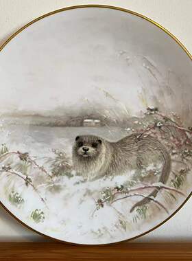 Royal Doulton 皇家道尔顿 Country Life 动物系列收藏盘 纪念碟