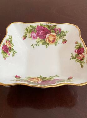 Royal Albert 皇家阿尔伯特 62年 Old Country Roses老镇玫瑰方盘