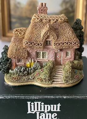 Lilliput Lane 1997年限量收藏 迷你小屋摆件 英国微缩房子模型