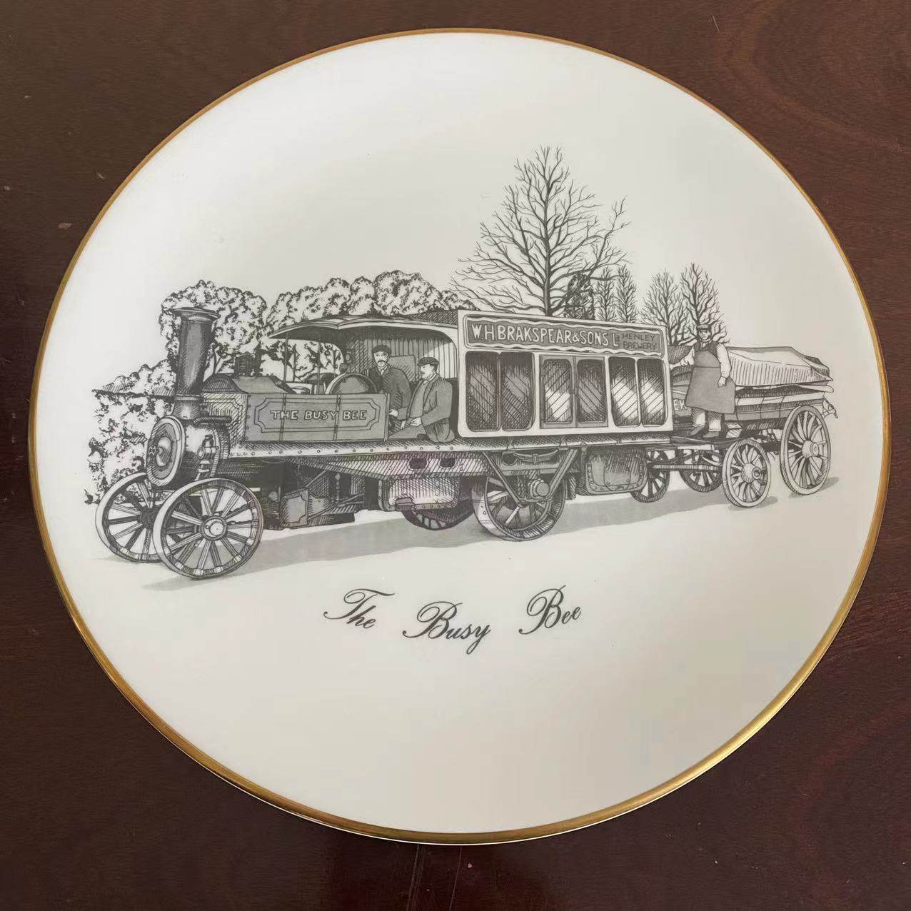 Royal Grafton 皇家格拉夫顿  1988年英国风景收藏瓷碟 限量赏盘