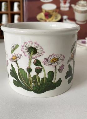 Portmeirion 波特美林 英国 雏菊系列布丁杯 烤箱碗 瓷缸 小花盆