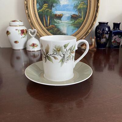 Royal Adderley 皇家阿德利 英国中古收藏茶杯 Arcadia浓缩咖啡杯