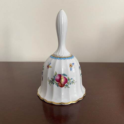 Spode 斯波德 Trapnell 英国骨瓷铃铛 中古餐铃 装饰摆件召唤瓷铃