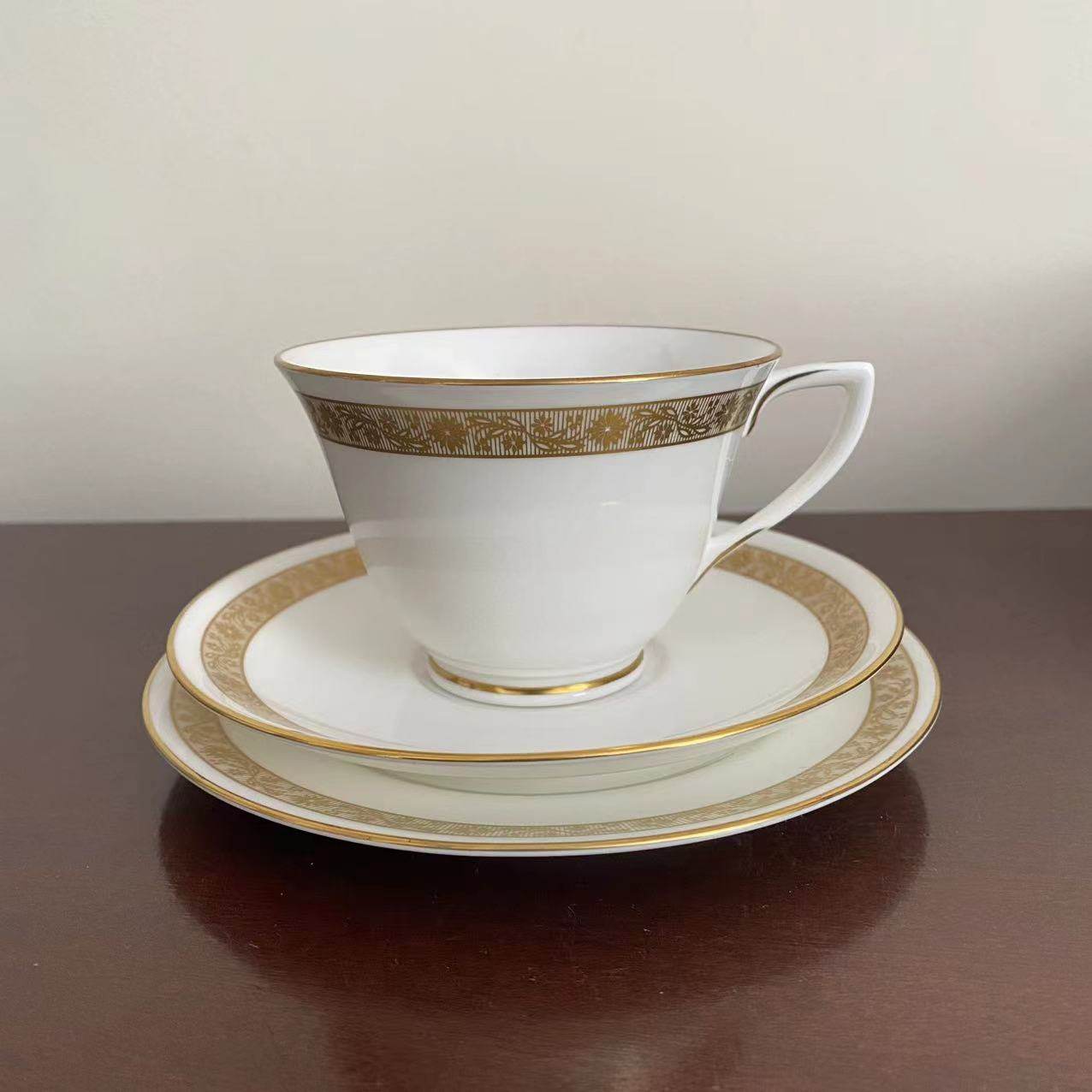 Royal Worcester 皇家伍斯特 1962年 黄金周年英国骨瓷咖啡杯茶杯