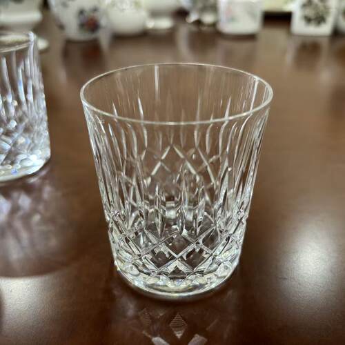Edinburgh 爱丁堡 苏格兰名品 手工切割水晶酒杯 威士忌杯 洋酒杯