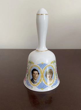 COALPORT 科尔波特 1981年 查尔斯国王 英国皇家婚礼纪念收藏铃铛