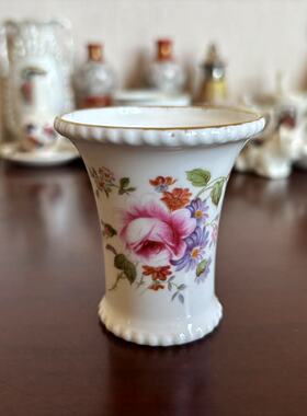 Royal Crown Derby 皇家皇冠德比 1964年 中古收藏德比花束小瓷瓶