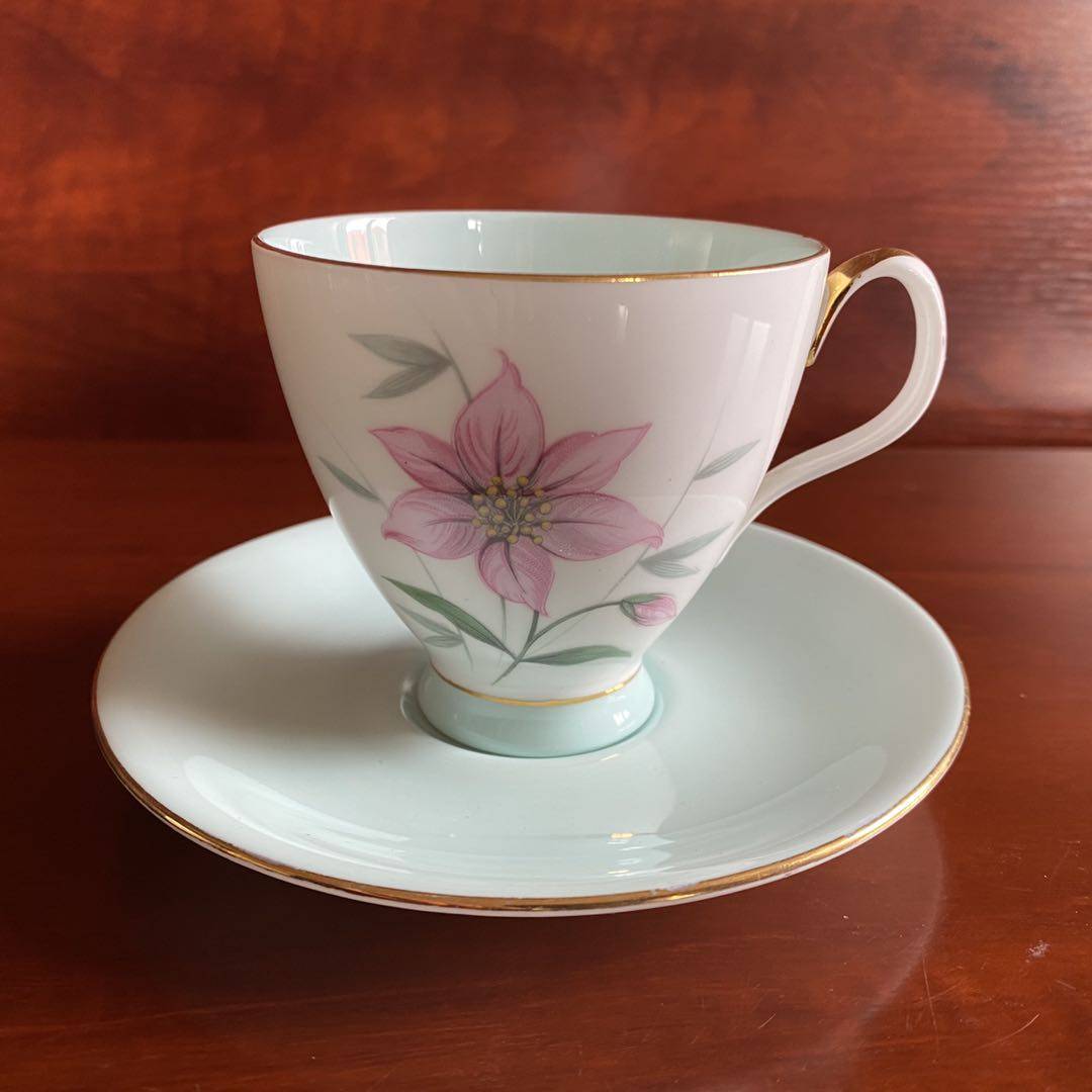 Royal Albert 皇家阿尔伯特 Elfin 英国骨瓷下午茶杯 收藏咖啡杯 - 实物图