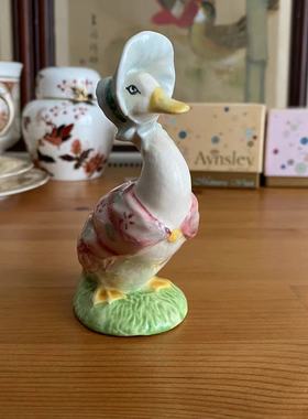 Royal Doulton 皇家道尔顿 1989年彼得兔童话 帕德尔鸭摆件 瓷鸭
