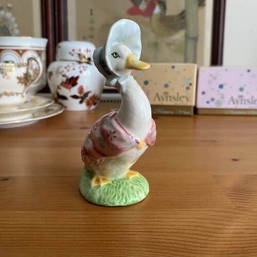 Royal Doulton 皇家道尔顿 1989年彼得兔童话 帕德尔鸭摆件 瓷鸭