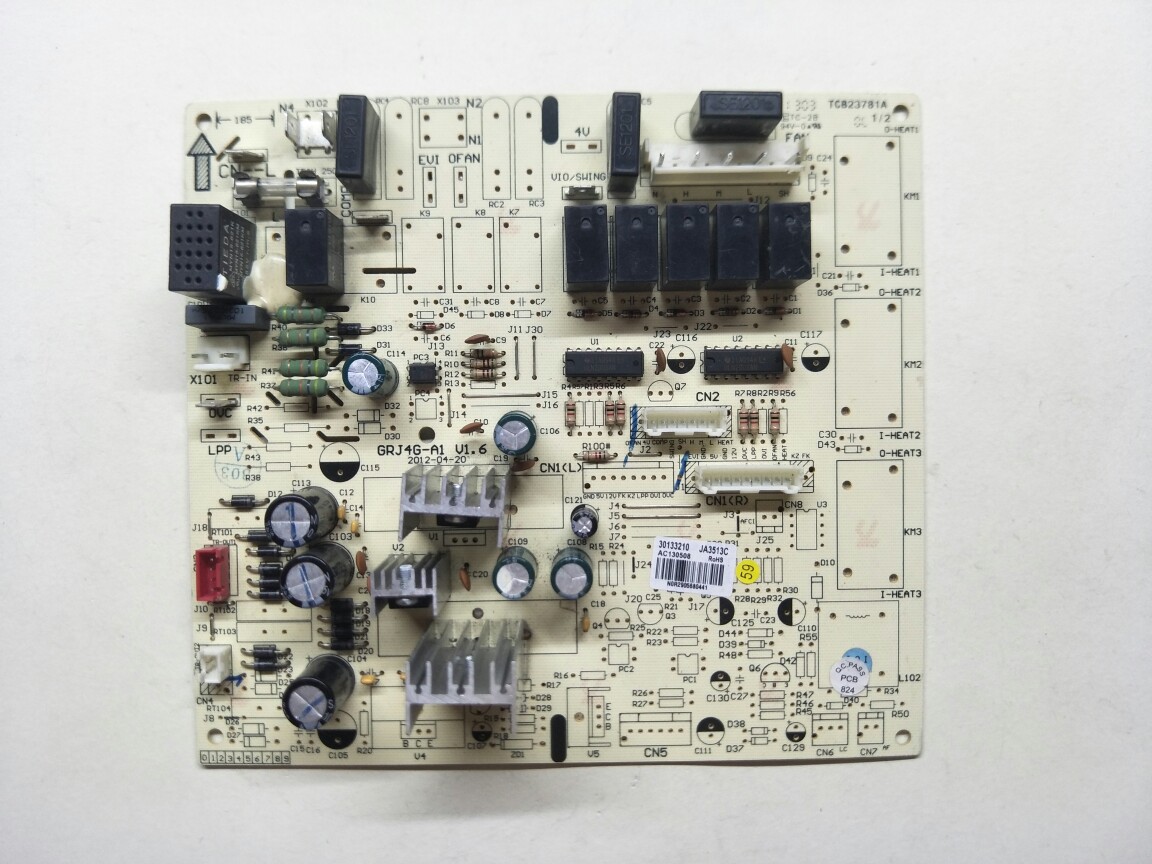 格力定频空调柜机主板GRJ4G-A1V1.6,30133210,JA3513C,