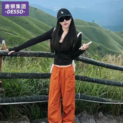 唐狮集团工装裤女春秋季2025新款